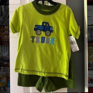 Toddler tshirt/short cotton set